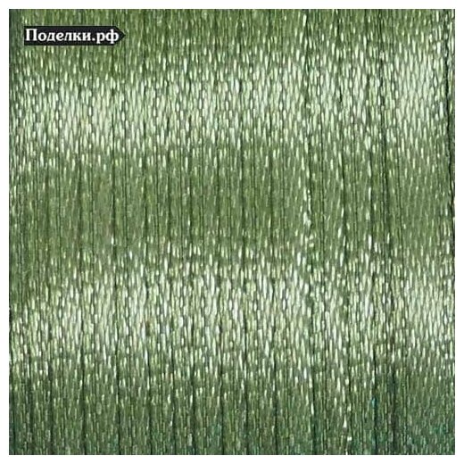 Атласная лента ATL-8081 травяная зелень 3 мм, цена за 30 м.