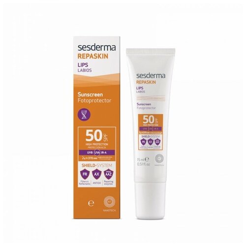 Sesderma Средство для губ солнцезащитное СЗФ50 REPASKIN Lips