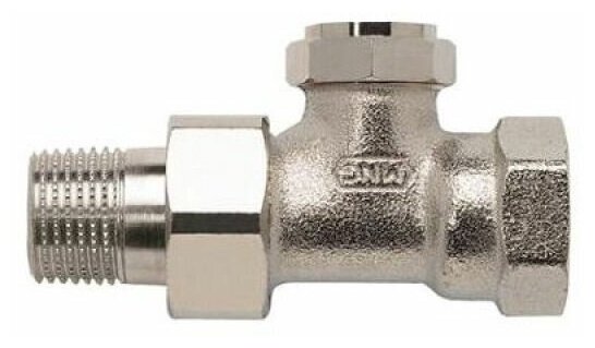 Клапан запорный для радиатора Honeywell 1/2" прямой нижний (V2420D0015RU)