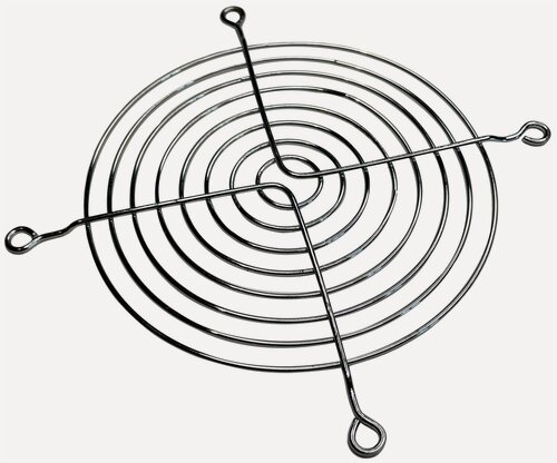 Изображение товара Защитная решетка на вентилятор Fan Grill 120x120мм / серебристая (3 шт.)