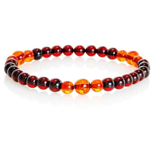 фото Amberholl стильный браслет из натурального балтийского янтаря «пекин»