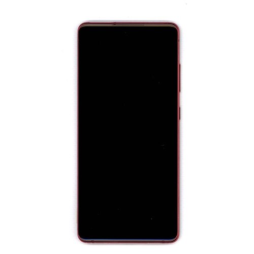 Модуль (матрица + тачскрин) для Samsung Galaxy S20 FE SM-G780F красный