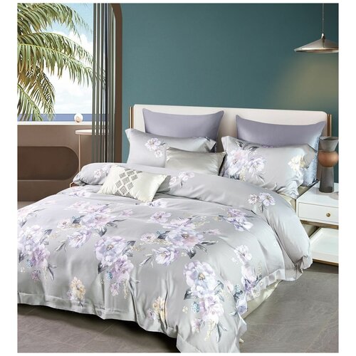 фото Постельное бельё asabella 100% тенсель евро асабелла