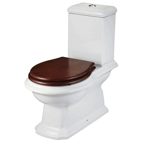 Унитаз-компакт напольный CREO DIJON (DI1003+DI1001N+DI1002) с горизонтальным сливом