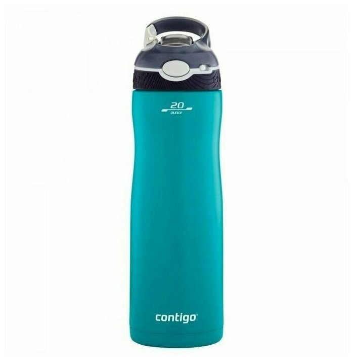 Термос-бутылка Contigo Ashland Chill 0.59л. бирюзовый (2127883)