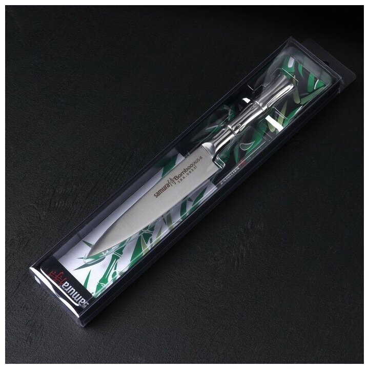Нож Samura универсальный Bamboo, 15 см, AUS-8 - фото №8