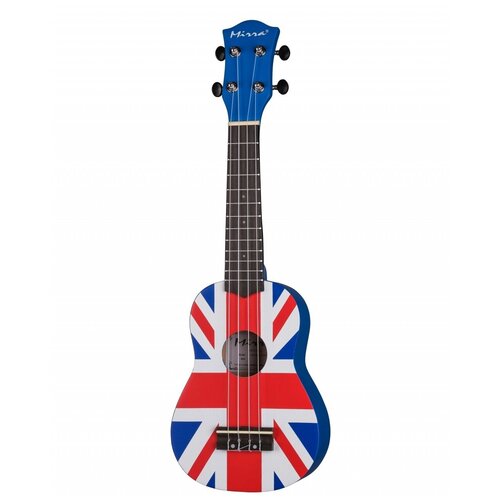 Укулеле Mirra UK-300-21-YG сопрано с рисунком Union Jack