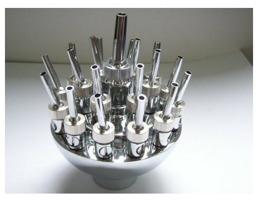 Фонтанная насадка, многоструйная, регулируемая, SA 25S, нержавеющая сталь — фото 1