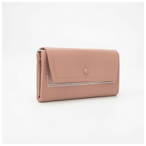 фото Кошелёк на кнопке, цвет розовый нет бренда
