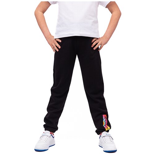 фото Elastic cuff pants, брюки, (nbk) черный, m champion