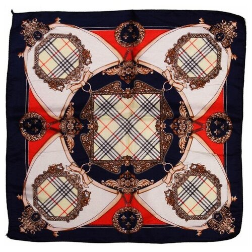 фото Платок "your style - версаль", микс 4 цвета, 50*50см без бренда