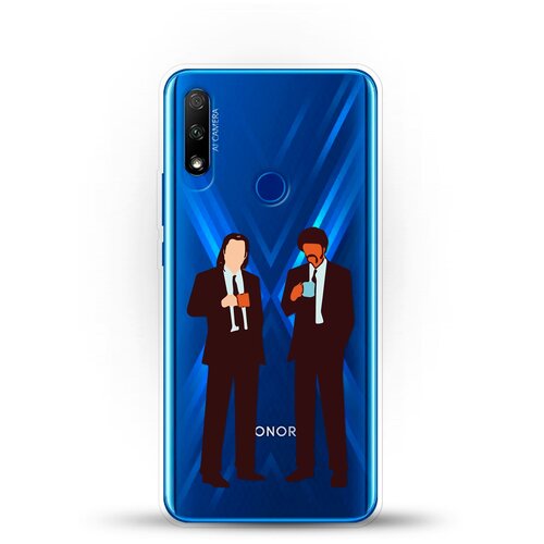 фото Силиконовый чехол винсент и джулс на honor 9x andy & paul