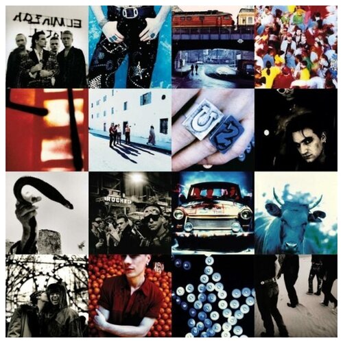 U2 Achtung Baby (remastered) (180g) 12” Винил