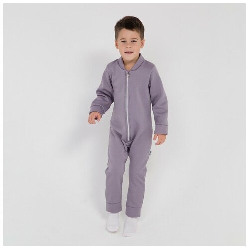 фото Комбинезон rusexpress детский, открытая стопа, размер 24, серый