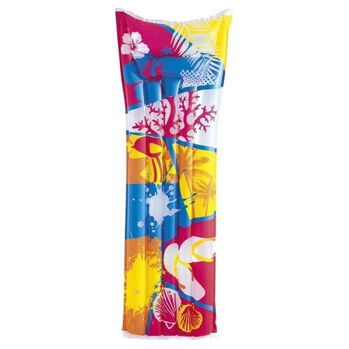 фото Матрас для плавания «яркий», 183 х 69 см, цвета микс, 44033 bestway