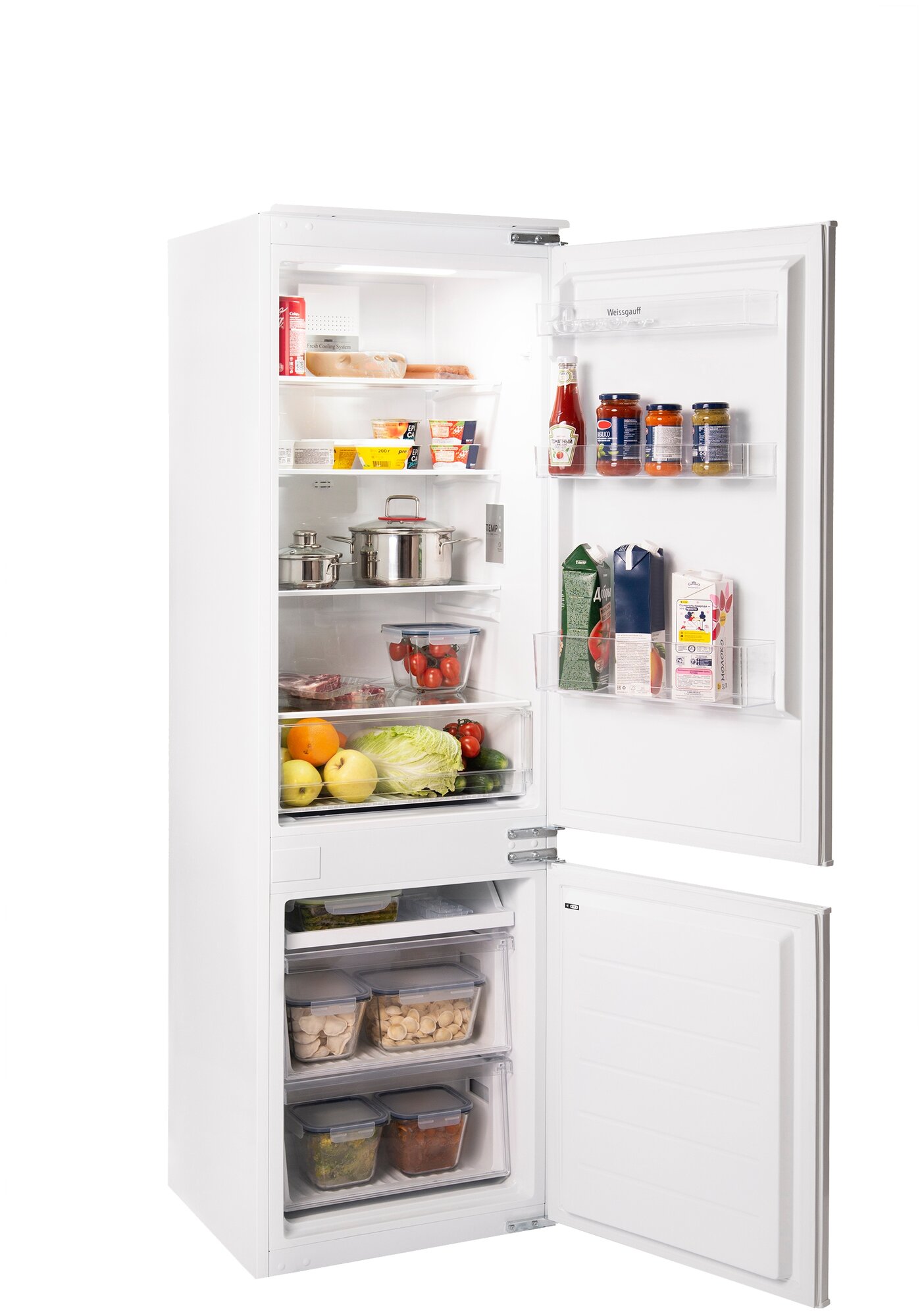 Встраиваемый холодильник Weissgauff WRKI 178 Total NoFrost - фотография № 5