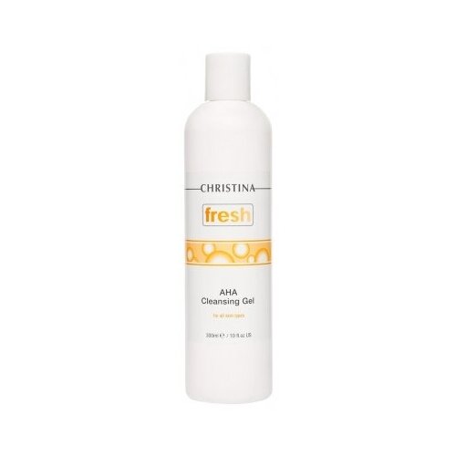 Christina Fresh AHA Cleansing Gel Мыло-гель с AHA-кислотами, 300 мл.