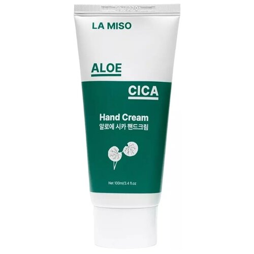 Крем для рук LA MISO с алоэ и центеллой азиатской Aloe & Cica Hand Cream, 100 мл