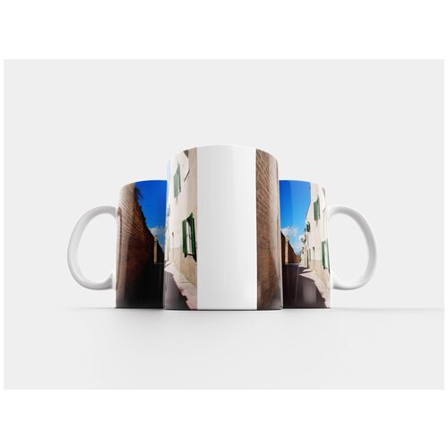 фото Кружка "алькудия, городская стена, дорога" 320 мл lotsprints