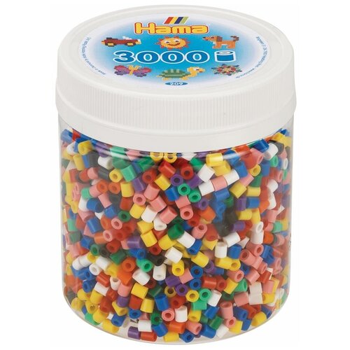 фото Набор бусинок для термомозаики, midi, 3000 штук hama