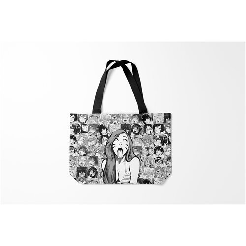 фото Сумка-шоппер / 46х35 см / аниме / ahegao belle delphine burnettie