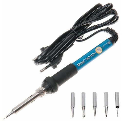 Паяльник UYUE жало 900М 301D с регулировкой температуры 5 жал в комплекте 129000₽
