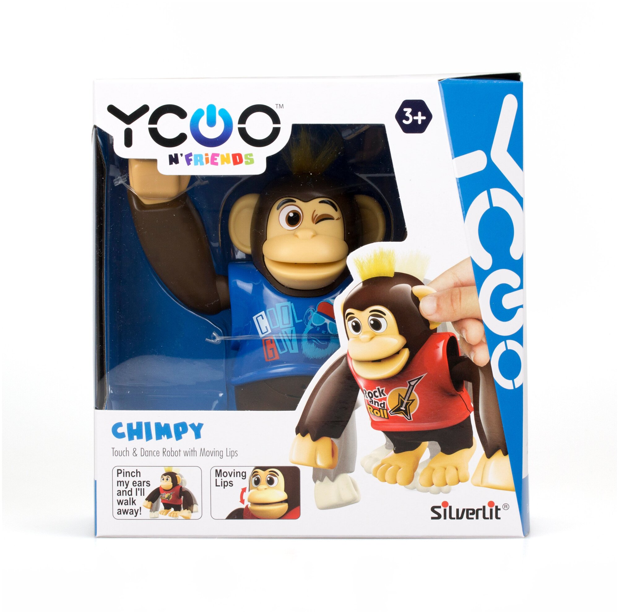 Интерактивная игрушка Silverlit Ycoo n'Friends Обезьяна Чимпи 15 см - фото №2