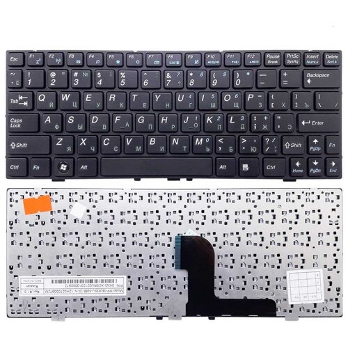 Клавиатура для DNS E1226 MD98570 E1228 MD98720 p/n: MP-08J63SU-528B клавиатура для ноутбука medion e1226 черная