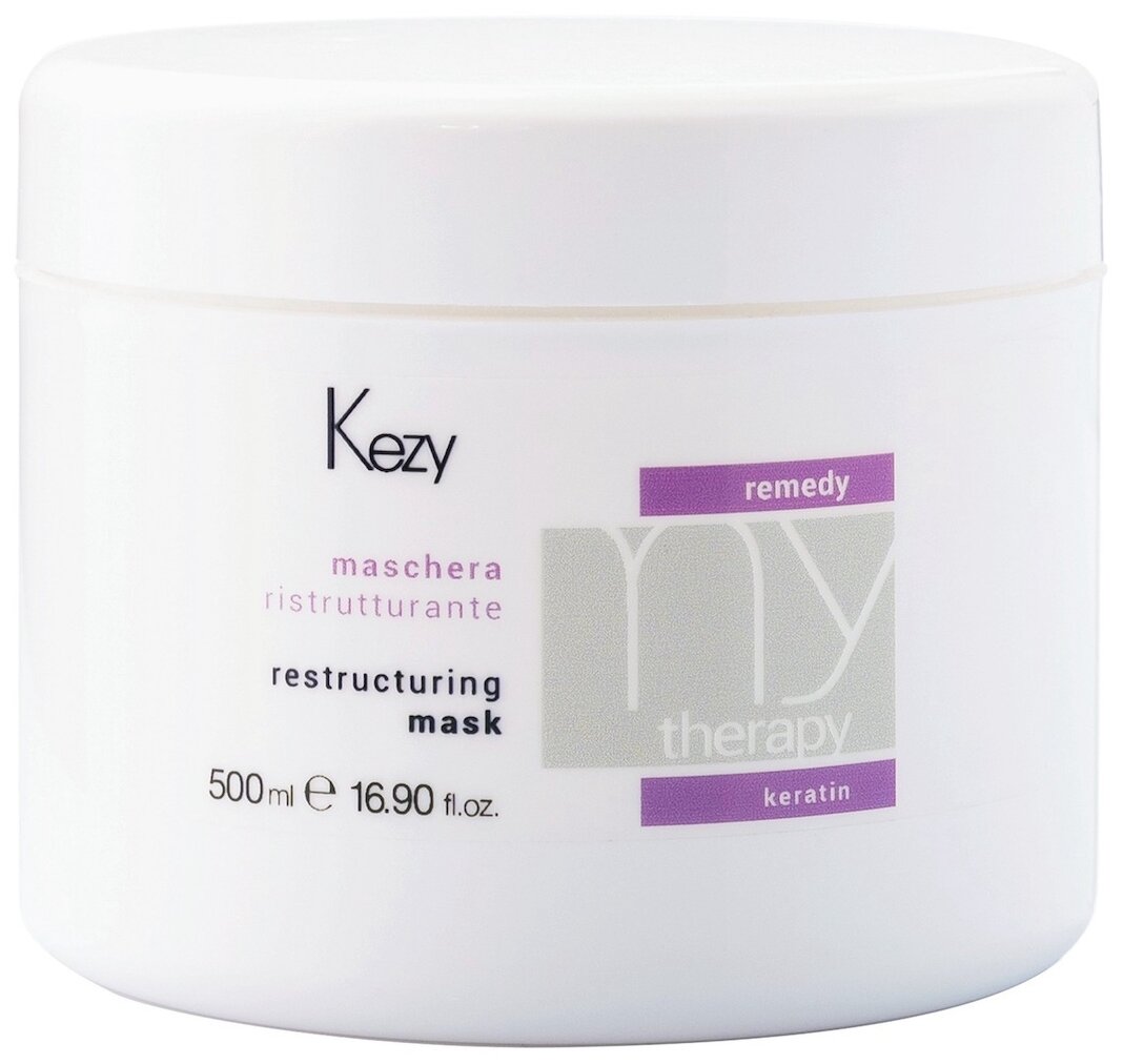 KEZY Mytherapy Restructuring Mask Маска для волос реструктурирующая с кератином