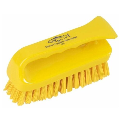 Щетка ручная с захватом Hillbrush жесткая желтая, 793735