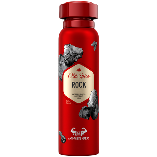 Old Spice дезодорант-антиперспирант спрей Rock, 150 мл