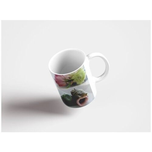 фото Кружка "кукольный фестиваль, куса моти, сакура моти 320 мл. белая" lotsprints