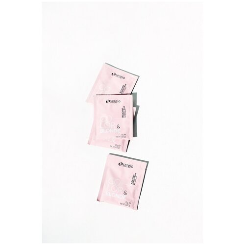 Sergio professional пудра для обесцвечивания волос ColorBlonde 30г 250₽