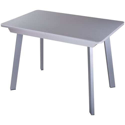 фото Стол кухонный раздвижной с искусственным камнем румба пр км 07 ср 93 ср. размеры стола (дхшхв): 110(147)х70х75 см домотека