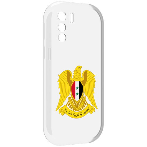 Чехол MyPads герб-сирии для UleFone Note 13P задняя-панель-накладка-бампер