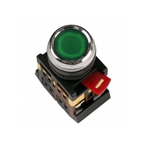 Кнопка ABLF-22 22 мм 660/440В, IP40, Красный. BBT10-ABLF-K04 IEK