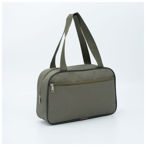 Сумка для обуви на молнии, цвет зелёный