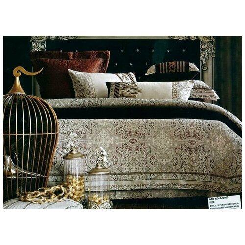 фото Постельное бельё "tango venice", жаккард, арт: tj0400-04; размеры: евро 4 наволочки