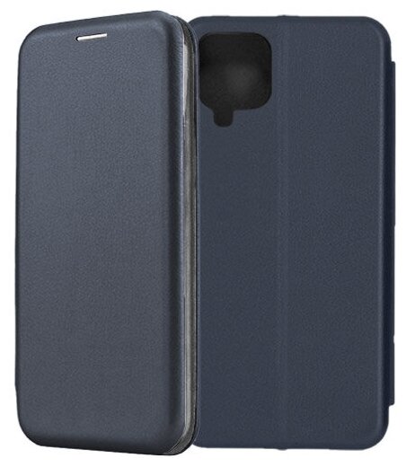 Чехол-книжка Fashion Case для Samsung Galaxy A22 A225 темно-синий