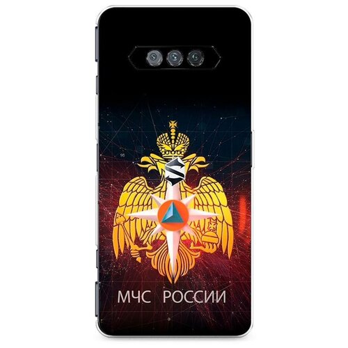 фото Силиконовый чехол "мчс россии" на xiaomi black shark 4s / сяоми блэк шарк 4s case place