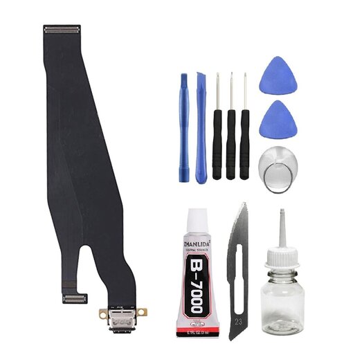 Шлейф для Huawei P20 Pro с разъёмом зарядки + набор для разборки