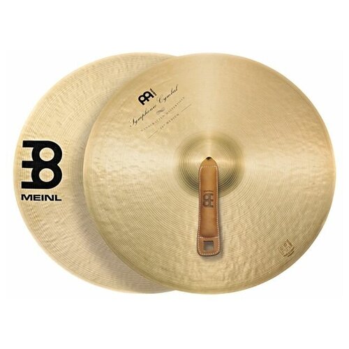 фото Sy-16m symphonic cymbals medium тарелки оркестровые 16", пара, meinl