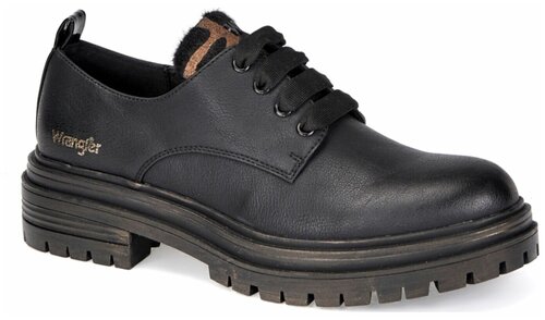 Ботинки Wrangler, размер 38, черный