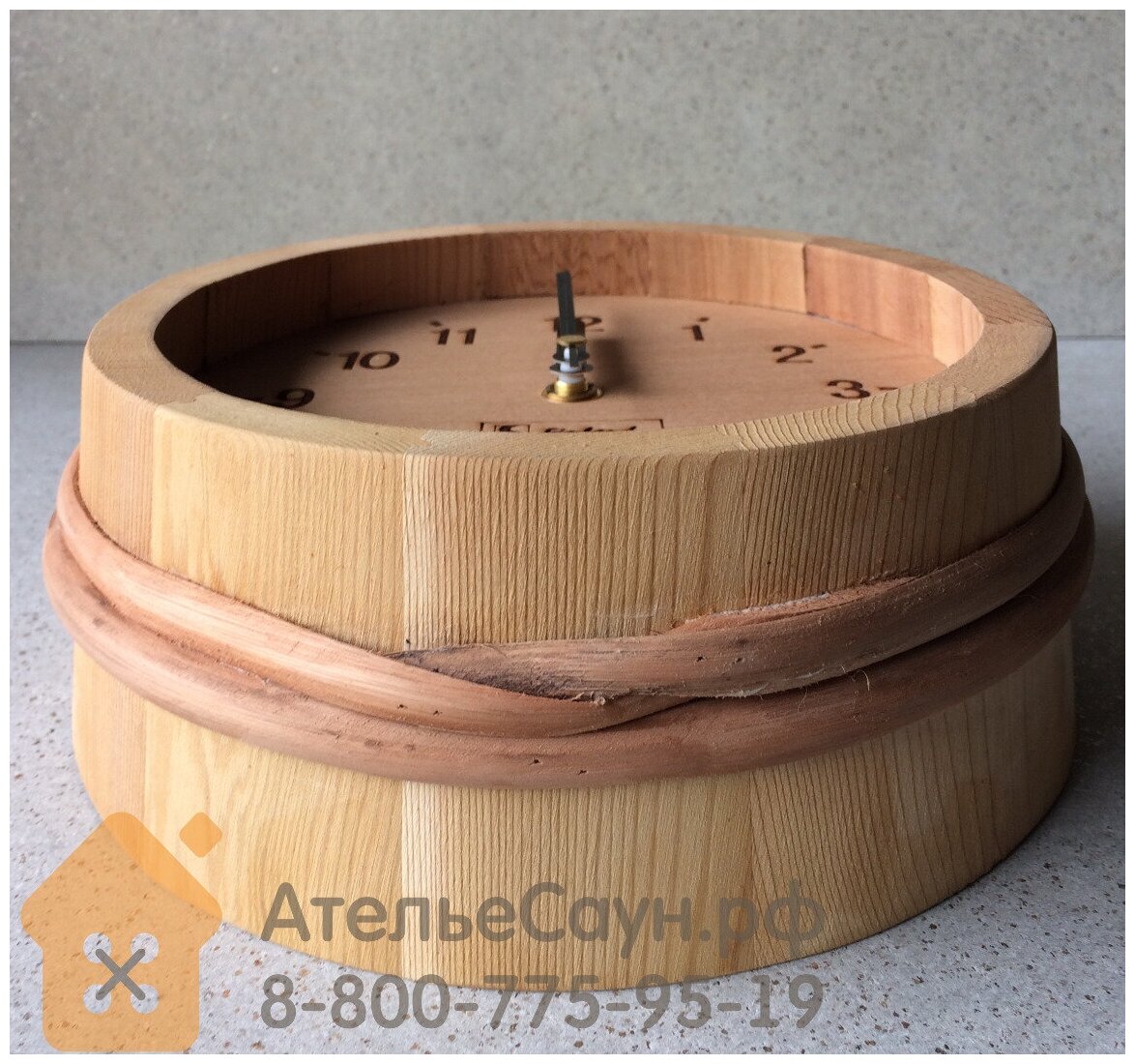 Часы Sawo 530-D (кедр, для предбанника) — фото 1