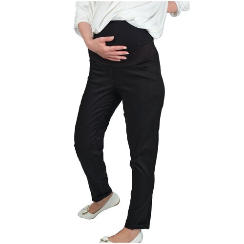 фото Брюки to be, размер 42, черный