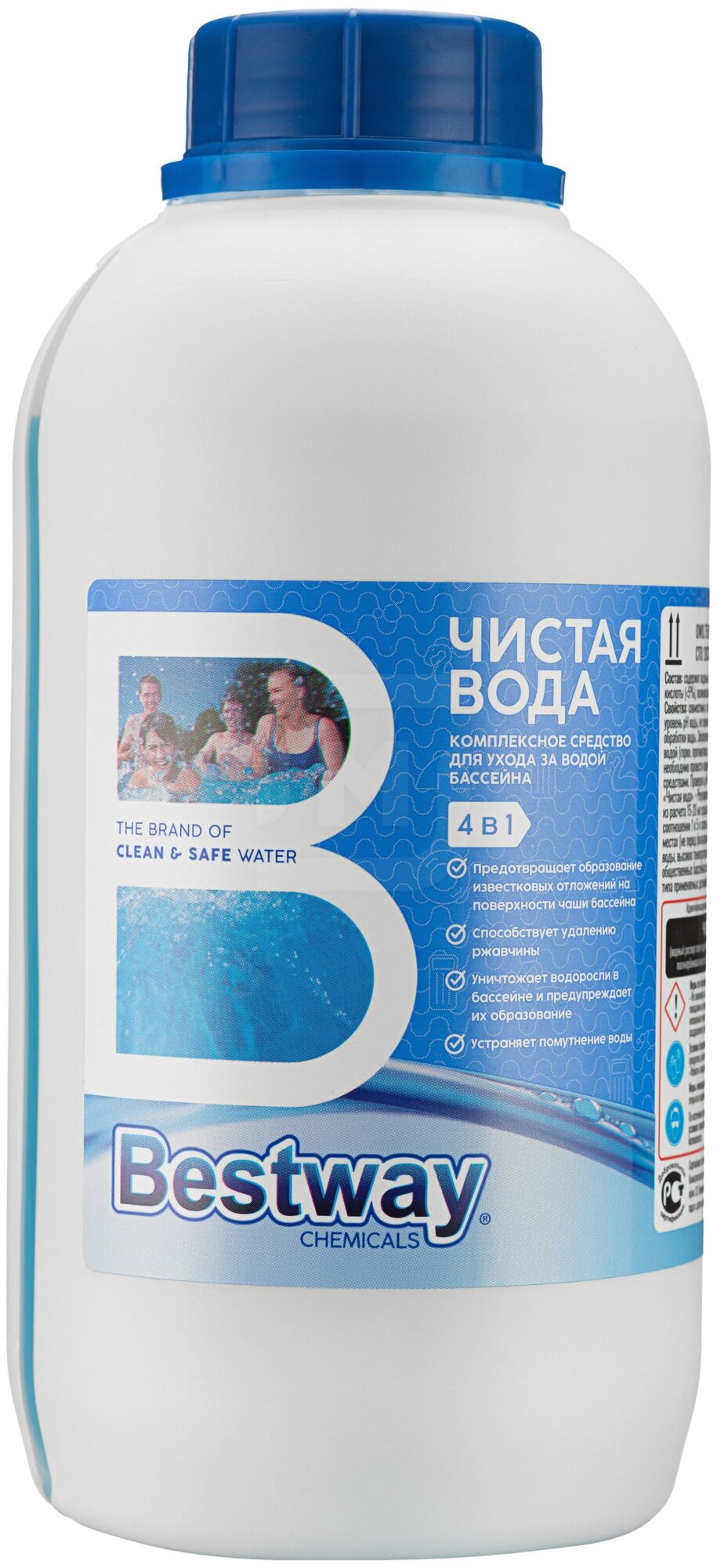 Универсальное средство BESTWAY Чистая вода 0,75 л OW0.75LBW - фотография № 1