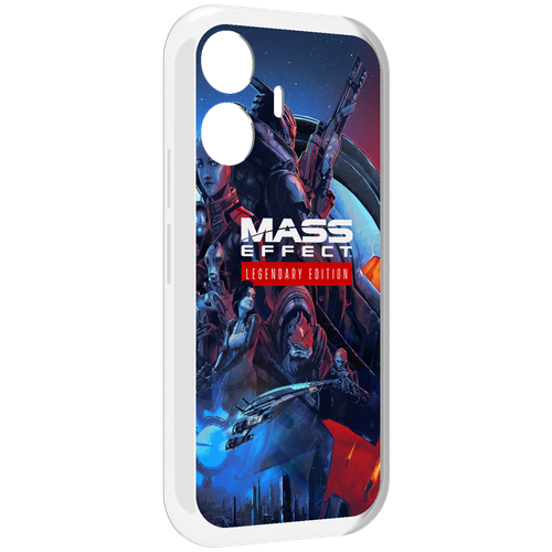 Чехол MyPads Mass Effect Legendary Edition для Vivo Y77E / Vivo iQOO Z6 Lite задняя-панель-накладка-бампер