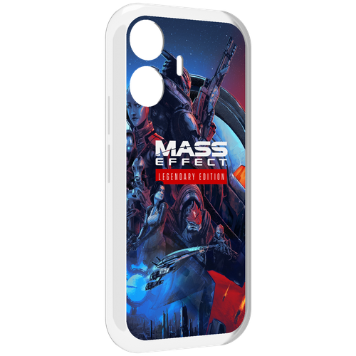 Чехол MyPads Mass Effect Legendary Edition для Vivo Y77E / Vivo iQOO Z6 Lite задняя-панель-накладка-бампер чехол mypads грозный кот для lenovo z6 pro youth edition z6 pro lite задняя панель накладка бампер