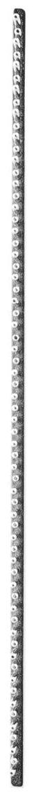 Расческа DeLIGHT стальная проф. разнозубая, хромовое покрытие, 14.8 см, (зубья 15-20 мм) 353LS /12/ - фотография № 3
