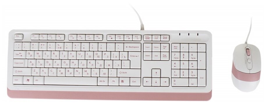 Клавиатура A4Tech F1010 PINK